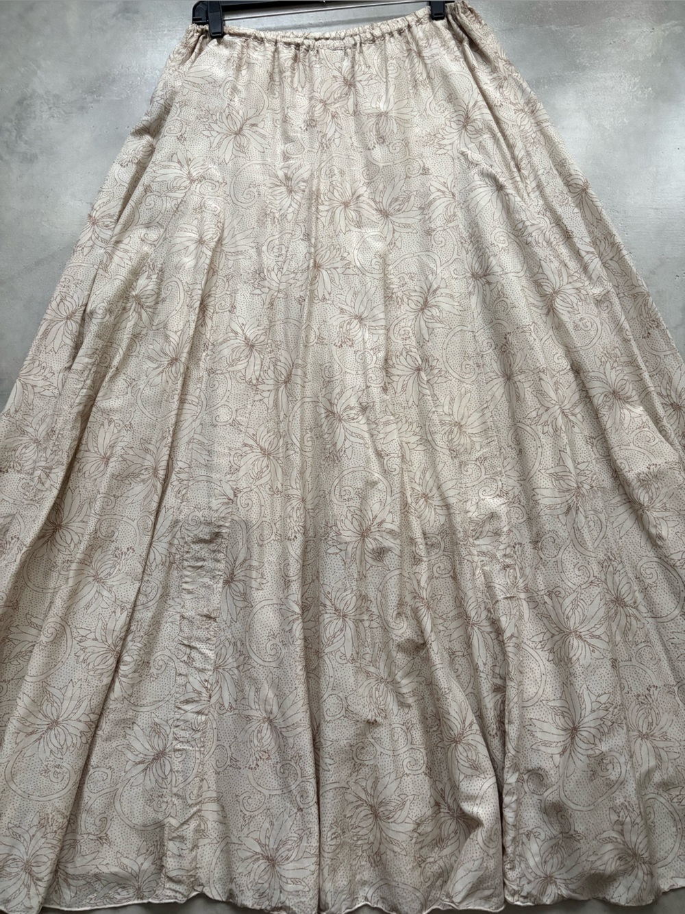 CP Shades Lily Cotton Silk Maxi Skirt - Picture 15 of 16